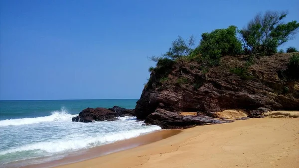 Vue Sur Plage Kemasik Située Terengganu Malaisie — Photo