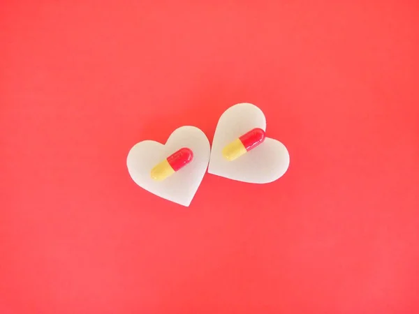 Heart Shape Color Background — Stock Photo, Image