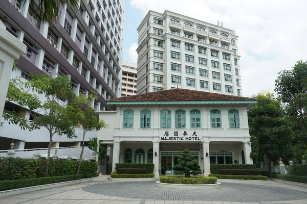 Vista Del Majestic Hotel Situato Melaka Malesia — Foto Stock