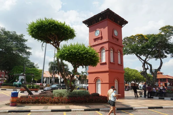 Вид Церкви Христа Мелака Расположенной Банда Хилир Мелака Малайзия — стоковое фото