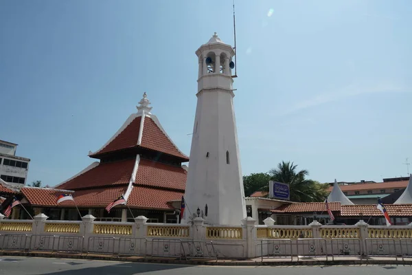 Masjid Kampung Hulu Oudste Moskee Melaka Maleisië — Stockfoto