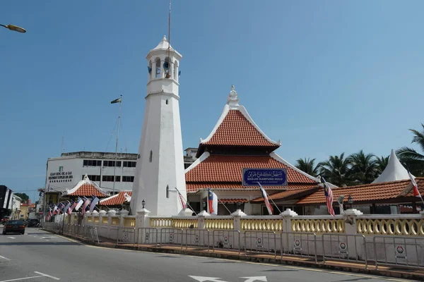 Masjid Kampung Hulu Oldest Mosque Melaka Malaysia — Stock Photo, Image