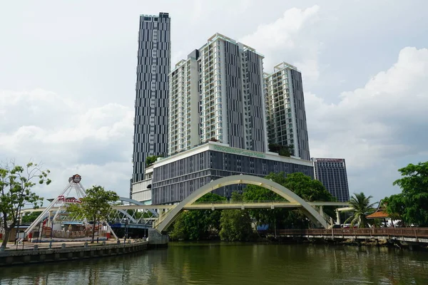 Blick Auf Das Schweizer Gartenhotel Melaka Malaysia — Stockfoto