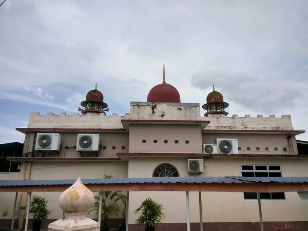 Pohled Město Masjid Jamek Bentong Pahang Malajsie — Stock fotografie