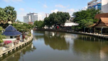 Melaka Nehri manzarası, Melaka, Malezya