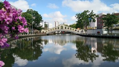 Melaka Nehri manzarası, Melaka, Malezya
