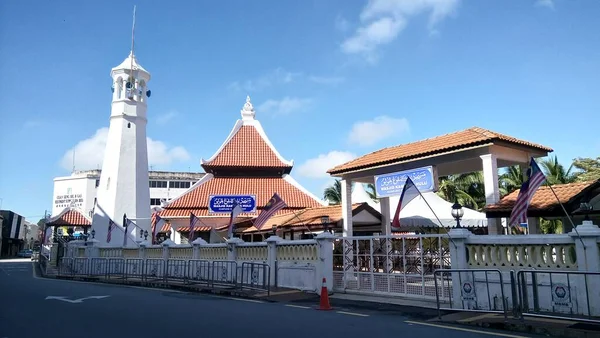 Masjid Kampung Hulu Najstarszy Meczet Melace Malezja — Zdjęcie stockowe