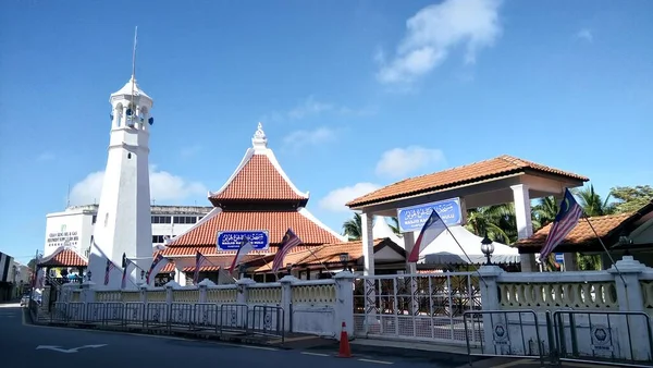 Masjid Kampung Hulu Mezquita Más Antigua Melaka Malasia — Foto de Stock