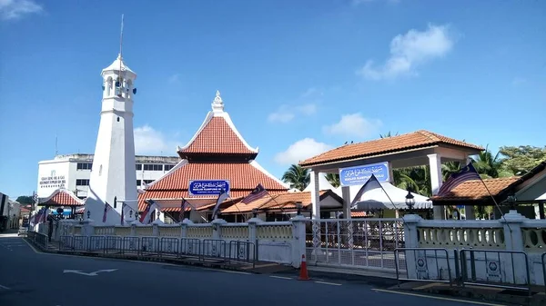 Masjid Kampung Hulu Mesquita Mais Antiga Melaka Malásia — Fotografia de Stock