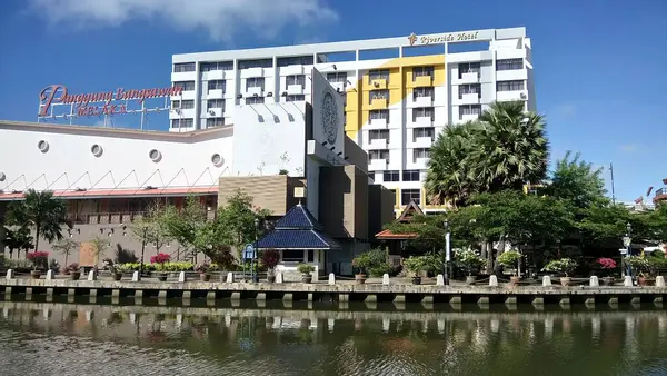 Vista Sul Fiume Melaka Situato Melaka Malesia — Foto Stock