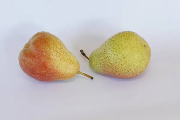 Frutos Pera Aislados Sobre Fondo Blanco — Foto de Stock