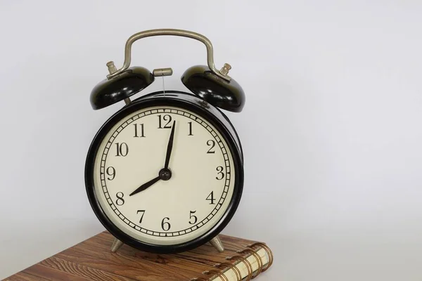 View Alarm Clock Diary Book — Foto Stock
