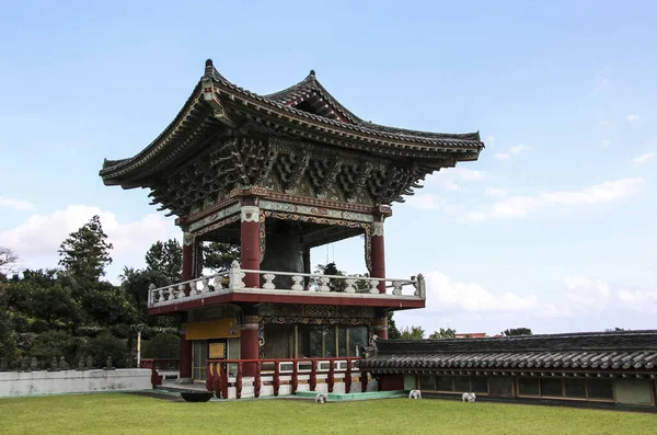 Prachtige Architectuur Bij Yakcheonsa Temple Jeju Island Zuid Korea — Stockfoto