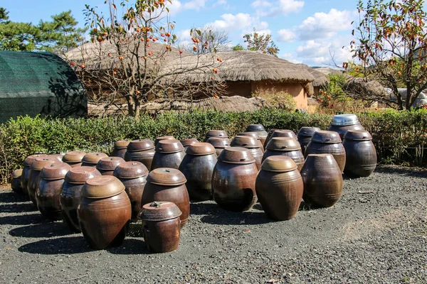 Andong Hahoe Folk Village Andong South Korea Unesco World Heritage — Stock Photo, Image