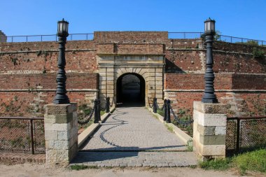 Belgrad Kalesi 'nin Kral Kapısı (Kalemegdan), Belgrad. Sırbistan