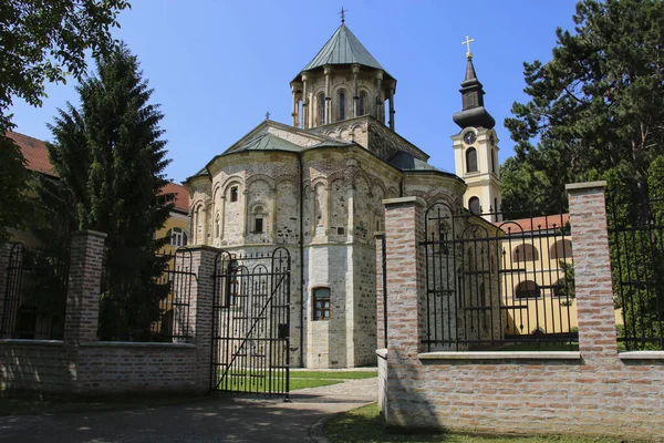 Kirche Nikolaus Novo Hopovo Kloster Nationalpark Fruska Gora Vojvodina Serbien — Stockfoto