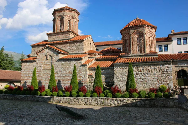 Monastère Saint Naum Près Ohrid République Macédoine Nord — Photo