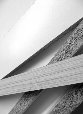 Sade ve çizgili melamin pano örnekleri