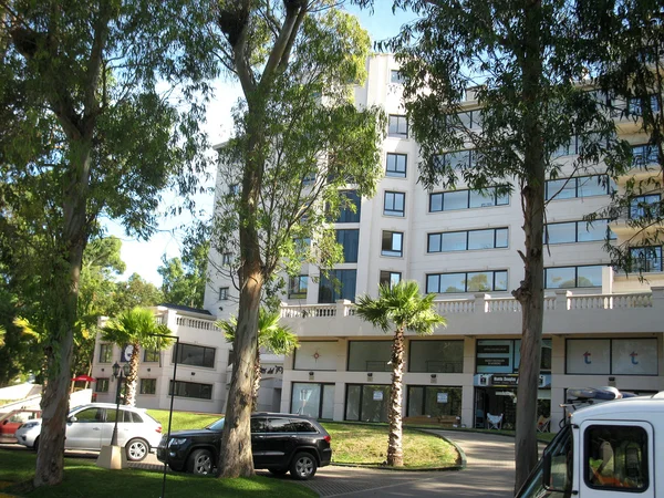 Pinamar strand, Buenos Aires provincie, Argentinië, 25 januari 2015, Bunge Avenue bezienswaardigheden — Stockfoto