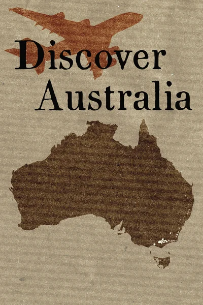 Scopri il continente Australia — Foto Stock