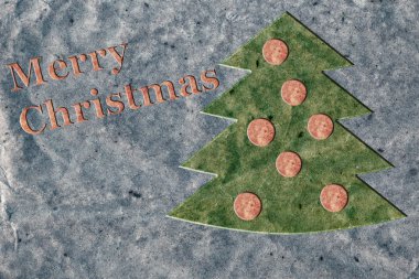 Ağaç Christmas illüstrasyon