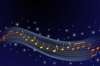 Nota anahtarı ve müzik notları