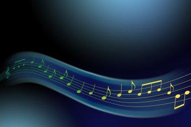 Nota anahtarı ve müzik notları