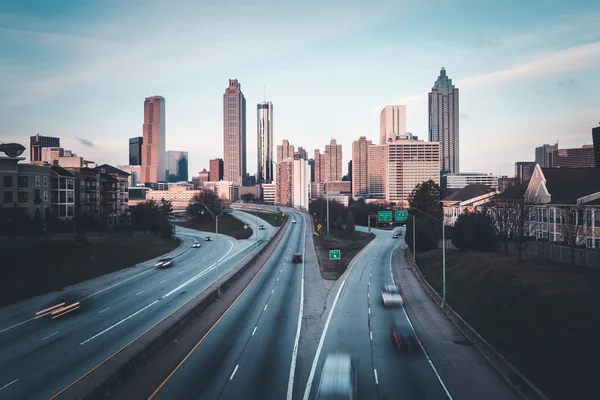 Atlanta skyline manhã — Fotografia de Stock