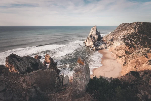 Línea costera del Océano Atlántico — Foto de Stock