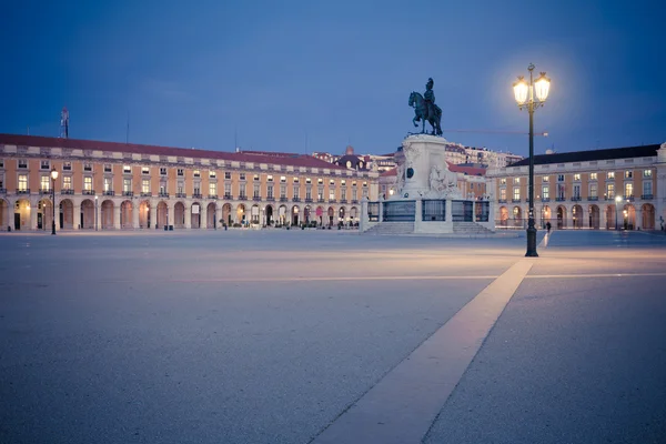 Commerce Square in Lisbon — Stock Photo, Image