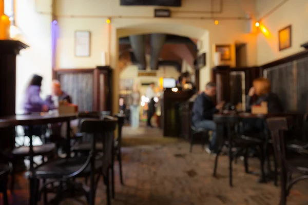 Fond flou de l'intérieur du café — Photo