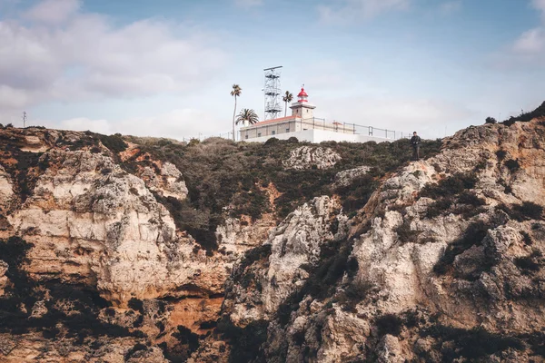 Ponta da Piedade Lighthouse — Stock Photo, Image