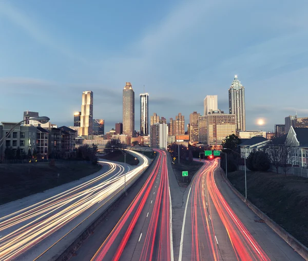 Skyline von Atlanta — Stockfoto