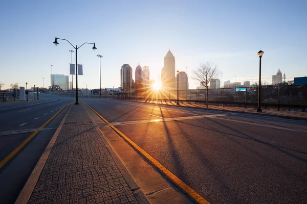 Atlanta straat — Stockfoto