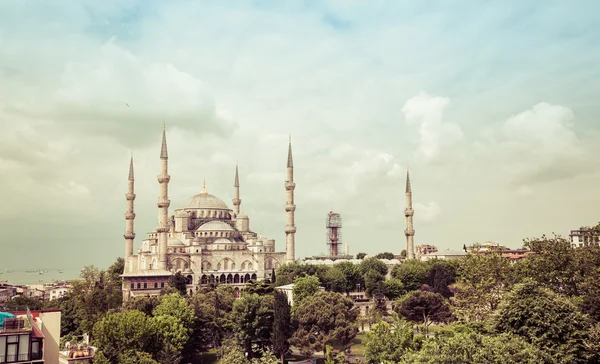 Sultanahmet blauwe moskee — Stockfoto