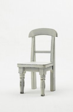 Rustik ahşap sandalye.