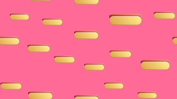 Hot Dog auf rosa Hintergrund, Vektorillustration, Muster. Wurstsandwich, gefüllte, appetitliche Semmeln. Tapeten für Küche, Restaurant und Café. Illustration für Catering-Dekor — Stockvektor