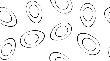 Düz yumurta ikonu. Beyaz izole edilmiş arka planda kahvaltı vektör çizimi. Yumurta kabuğu gibi pürüzsüz bir iş konsepti