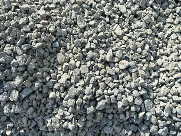 Abstract Witte Geplette Stenen Textuur Achtergrond Gray Puin Bouw Rots — Stockfoto