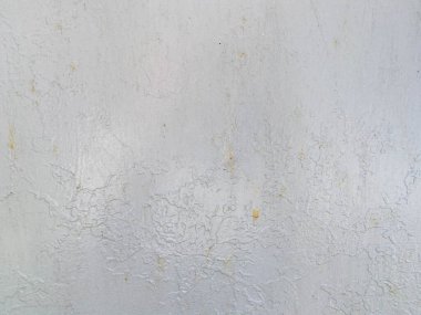 Galvanize boyanmış metal dokusu. Metal levhaların birleştiği yerde perçinler var. Sert gri yüzey. Tasarım için geniş panoramik arkaplan.