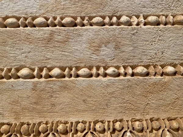 Fondo Antigua Pared Ladrillo Textura Piedra Antigua Del Anfiteatro Textura — Foto de Stock