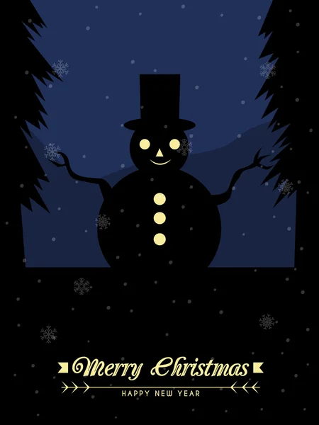 Χριστουγεννιάτικη κάρτα χαιρετισμού — Φωτογραφία Αρχείου