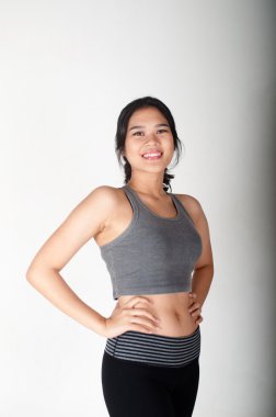 Güzel sağlıklı kadın