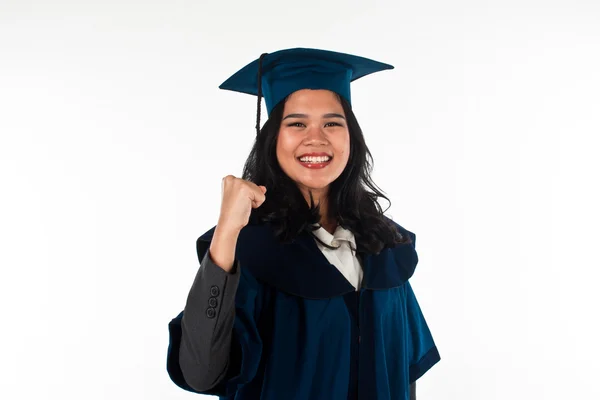 Jovem e fresca menina graduada — Fotografia de Stock