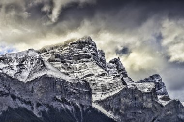 Canmore yukarıda yükseklikleri