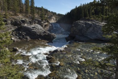 Elbow Falls, Alberta, Canada clipart