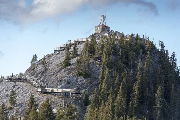 Sulfer Mountain Banff Góndola y centro de observación —  Fotos de Stock