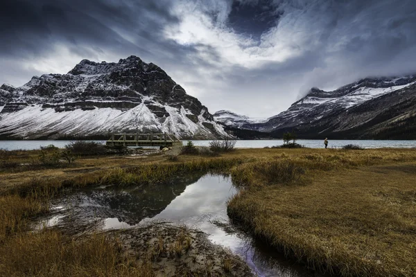 Boog lake — Stockfoto