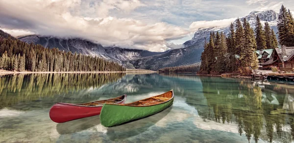 Emerald Lake Reflections — Stock Photo, Image