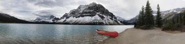 Bow Lake Panorámico — Foto de Stock